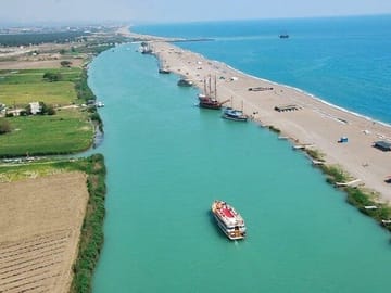 Manavgat River Boat Tour with Waterfall and Bazaar from Antalya