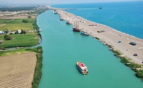 Manavgat River Boat Tour with Waterfall and Bazaar from Antalya