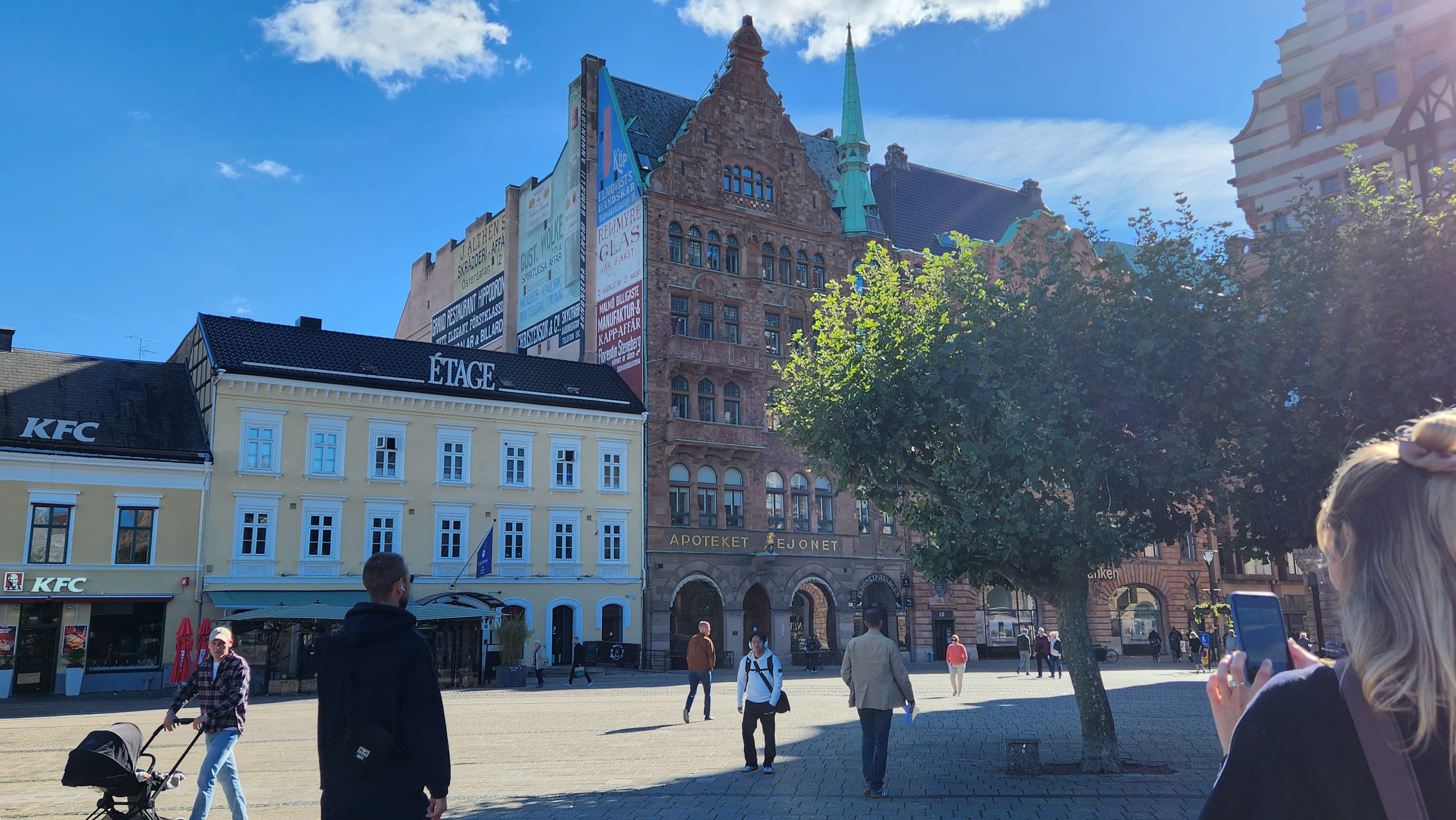 Walk around Storgtorv and see the old apoekt