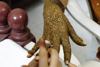 Henna on Hands