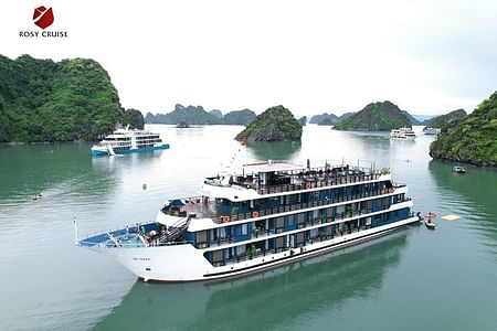 Luxury 5-Star Rosy Cruise Experience in Ha Long Bay and Lan Ha Bay