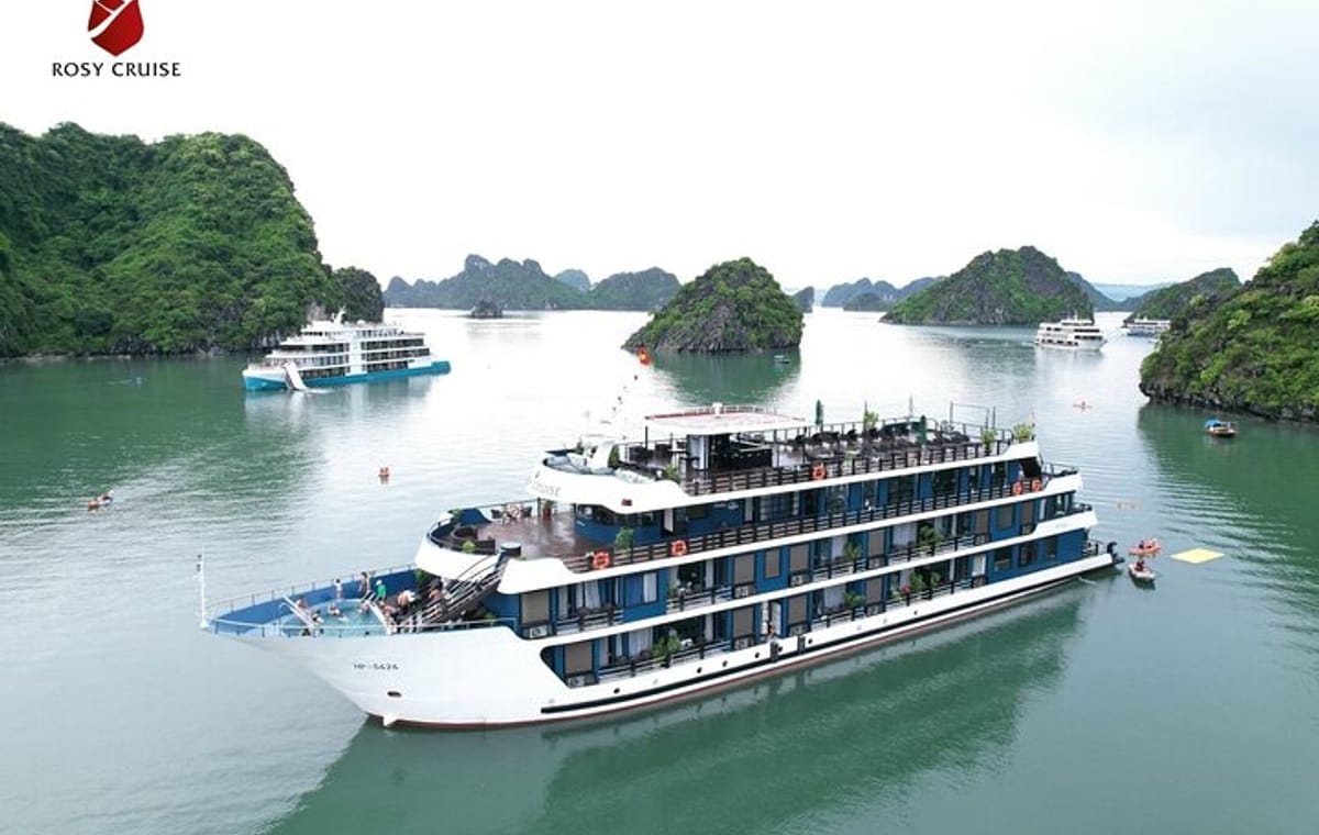 Rosy Cruise – Luxury 5 Star Cruise in Ha Long Bay-Lan Ha Bay (2D1N )