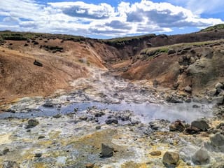 geothermal area