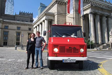 Custom Private Retro Minibus Tour of Warsaw's Historic Highlights