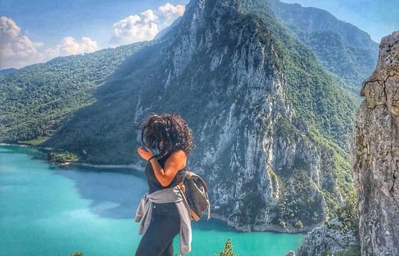 Hike Gamti Mountain with Bovilla lake view & canyon- From Tirana