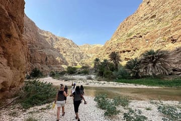 Private Day Trip to Wadi Shab and Bimmah Sinkhole from Muscat