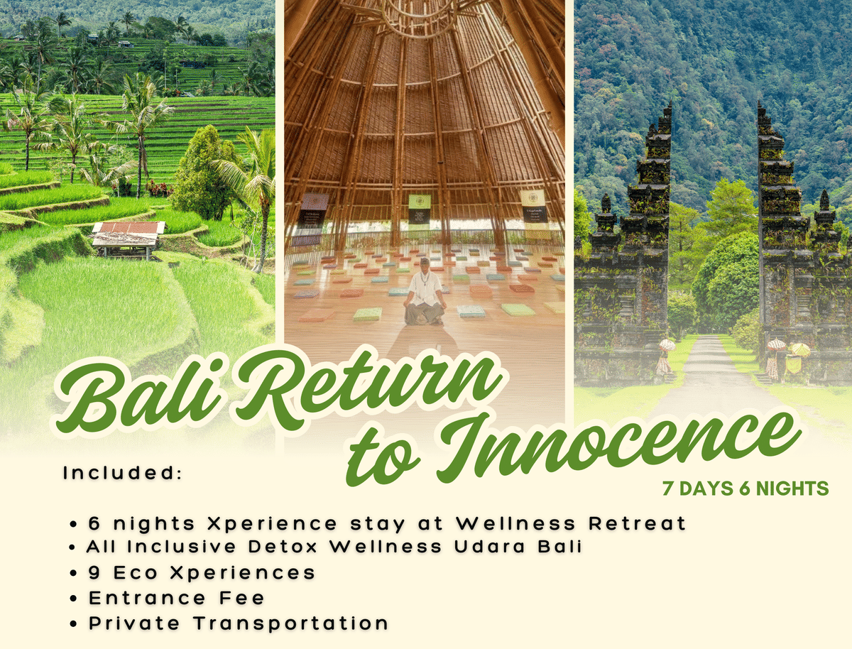 3D2N BALI ECO- ROMANTIC HIDEAWAY