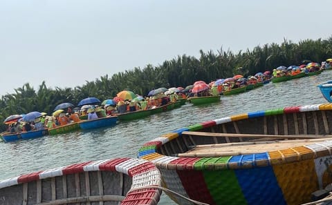 Coconut Basket Boat and Cooking Class in Cam Thanh, Hoi An