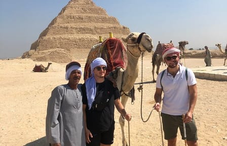 Saqqara Pyramids & Dahshur Pyramids and Memphis Tour With Lunch