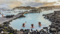 Relaxing in Blue Lagoon