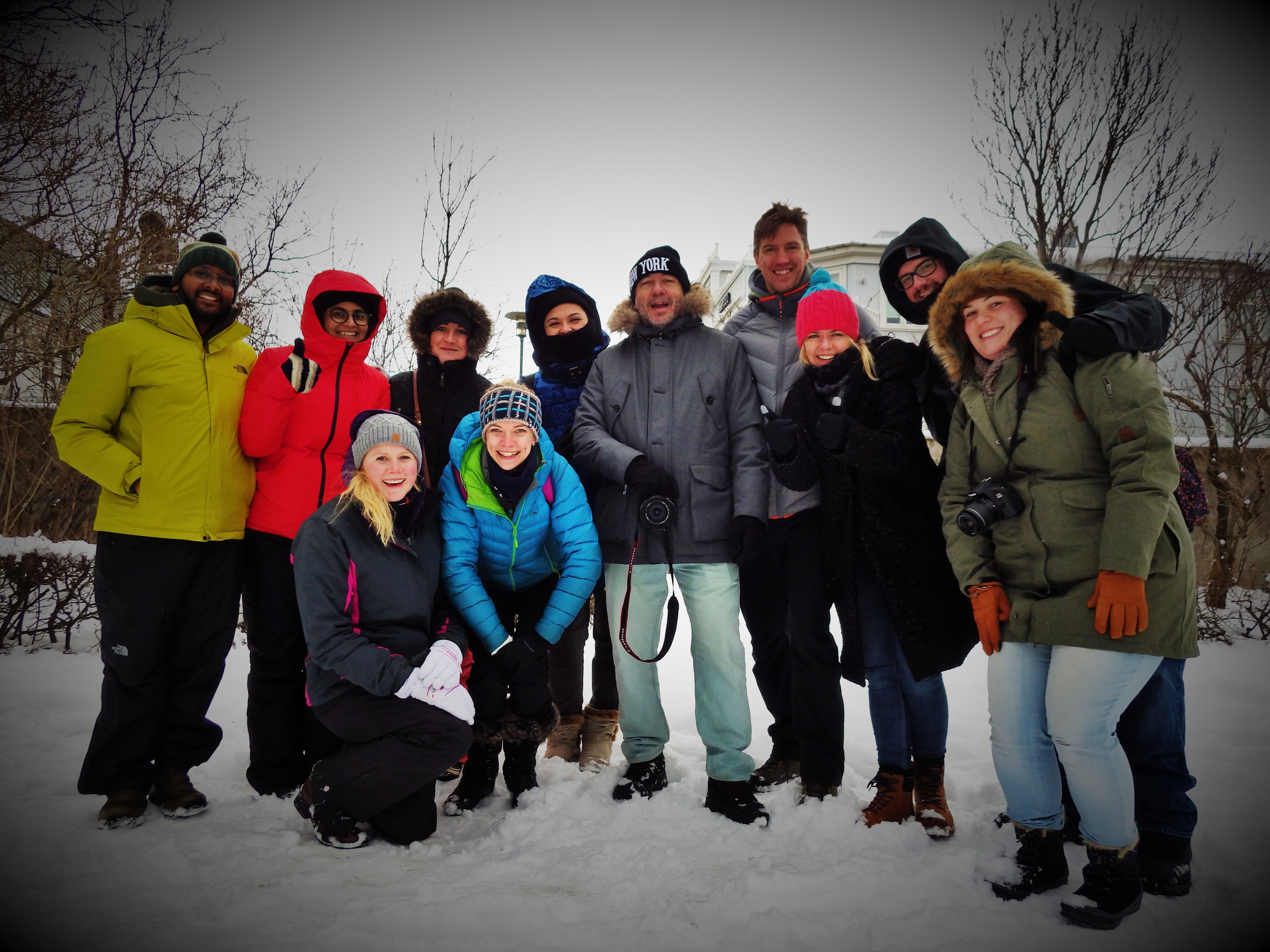 Funky Iceland Reykjavik walking tour group