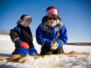 Reindeer safari and Ice-fishing, Rovaniemi
