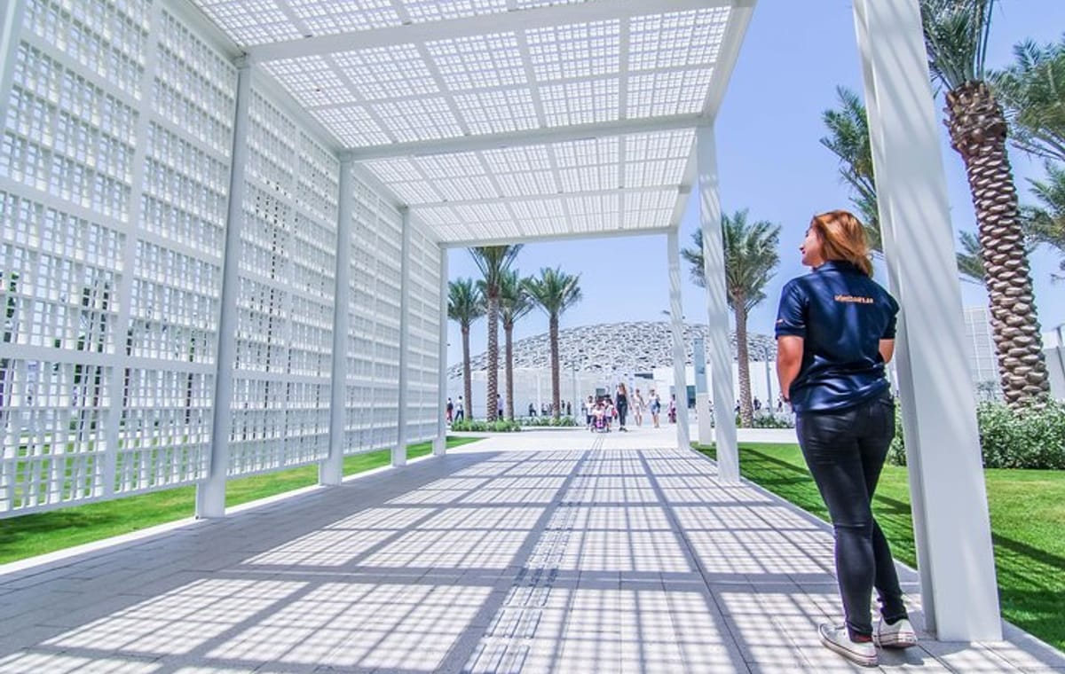 Abu Dhabi Marvelous highlights with Louvre,Grand Mosque & 5*lunch