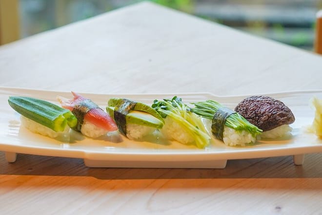 Vegan Friendly Sushi & Okonomiyaki Shibuya Night Foodie Tour  8