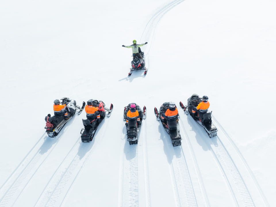 Glacier Snowmobiling, Golden Circle & Northern Lights — Arctic Adventures