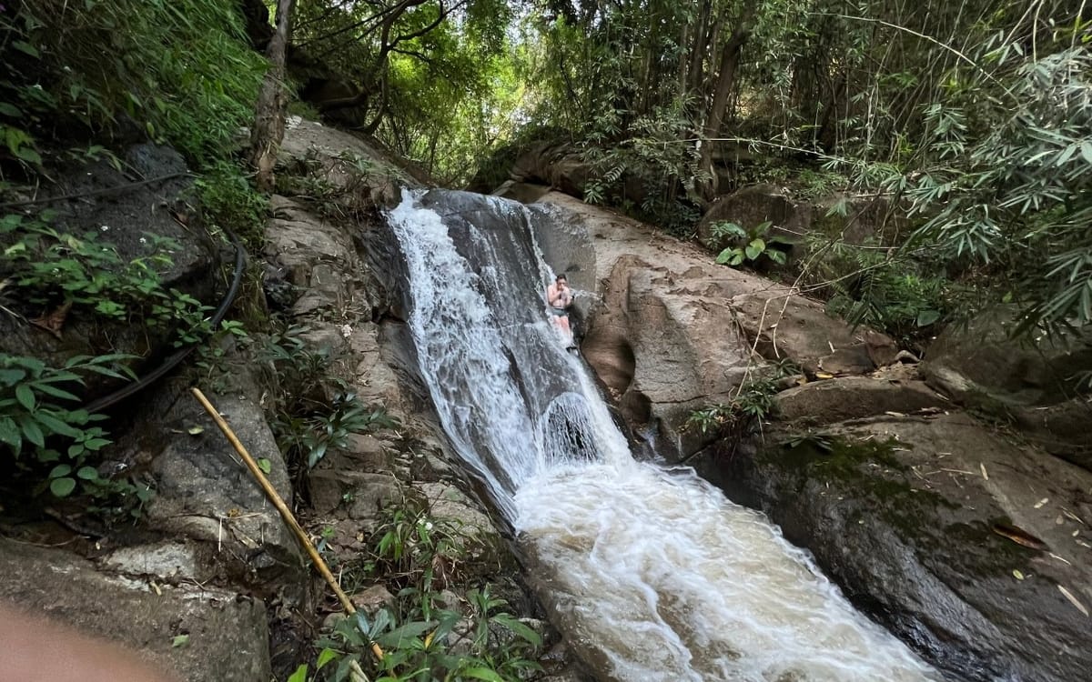 Chiang Mai Half-Day Adventure: River Tubing & Waterfall Slide
