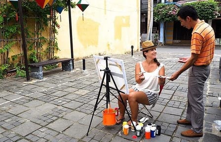 Painting Workshop in Hoi An's UNESCO Heritage Site
