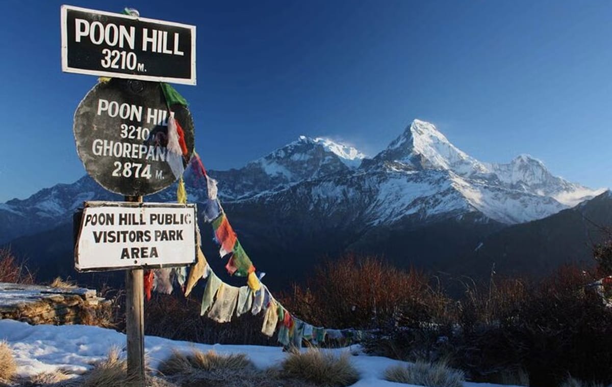 Shortest Poonhill trek from Kathmandu