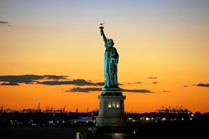Statue of Liberty and Ellis Island Sunset Cruise