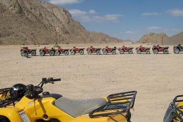 Morning Trip Hurghada Desert Tour by ATV, Pick-up