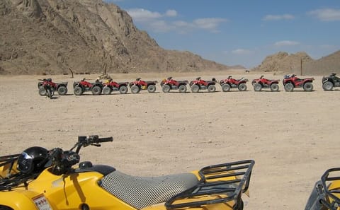 ATV Desert Adventure Tour in Hurghada with Pickup