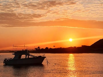 Máncora Sunset Boat Party with Scenic Coastal Walk