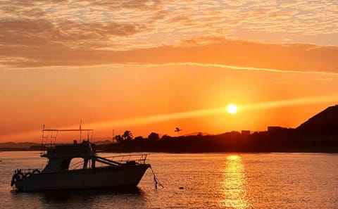 Máncora Sunset Boat Party with Scenic Coastal Walk