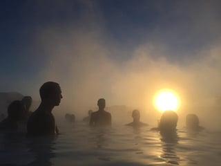 You can add a visit to the Blue Lagoon to this experience