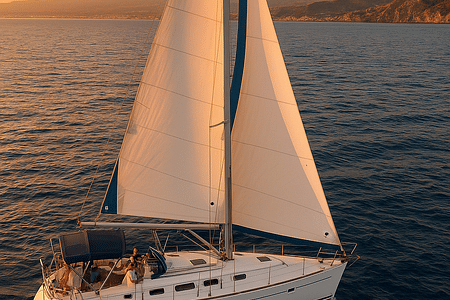 Catania: Sunset Sailing with Aperitif and Swimming (4h)