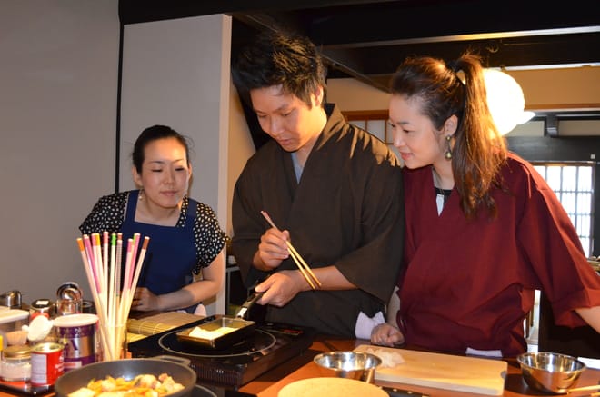 Japanese Bento Cooking Class in Kyoto