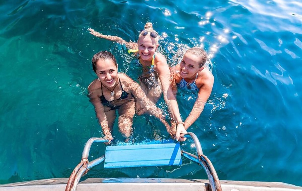 Kahung Beach ( Coral Island ) by Speedboat