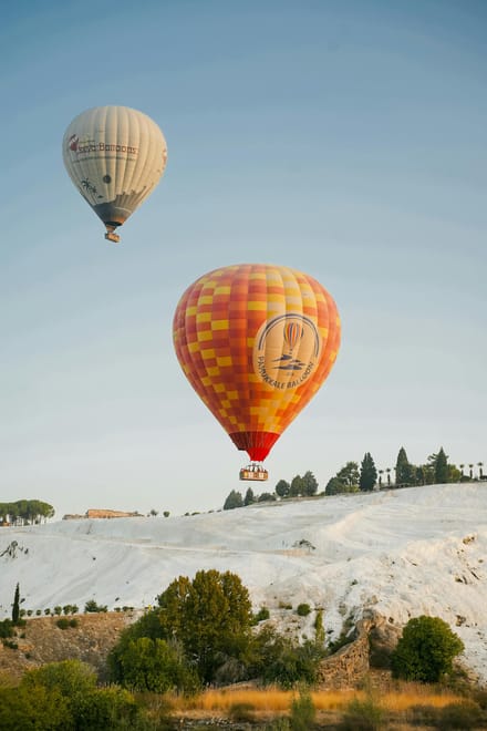 Pamukkale Sunrise Hot Air Balloon Tour