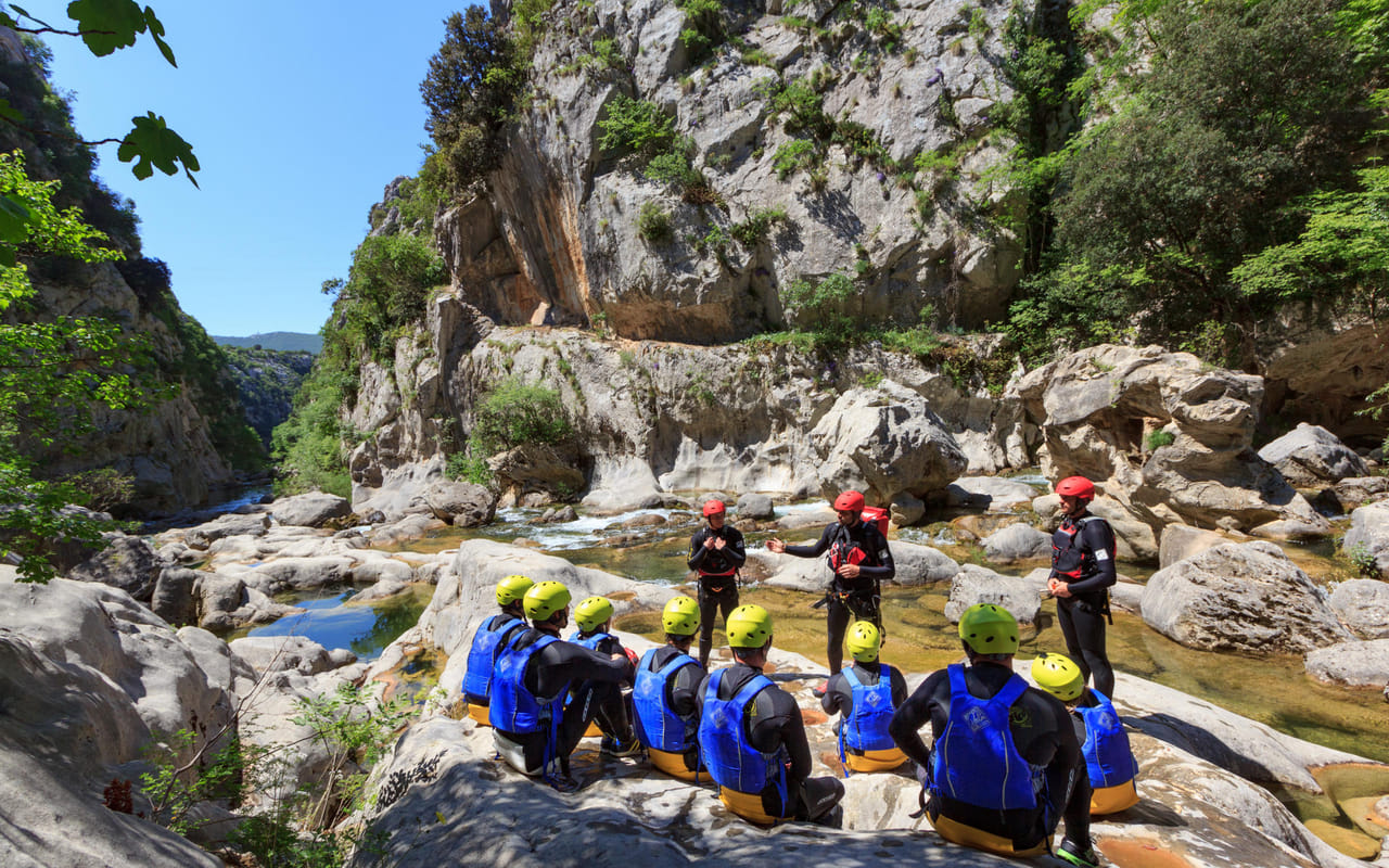 Basic Canyoning on Cetina River 3