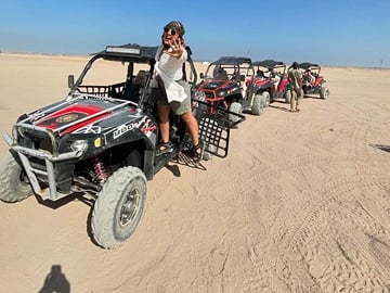 Hurghada Quad Bike Safari: 3-Hour Desert & Camel Ride