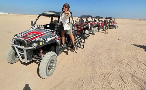 Hurghada Quad Bike Safari: 3-Hour Desert & Camel Ride
