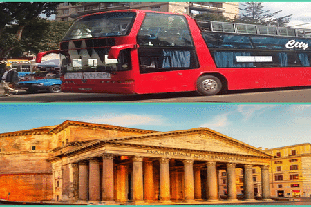 Skip-the-Line Pantheon Tour & Hop-on Hop-off Bus Experience in Rome