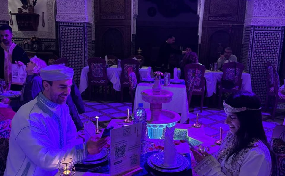 Culinary Experience: Romantic Dinner in Fes, Morocco