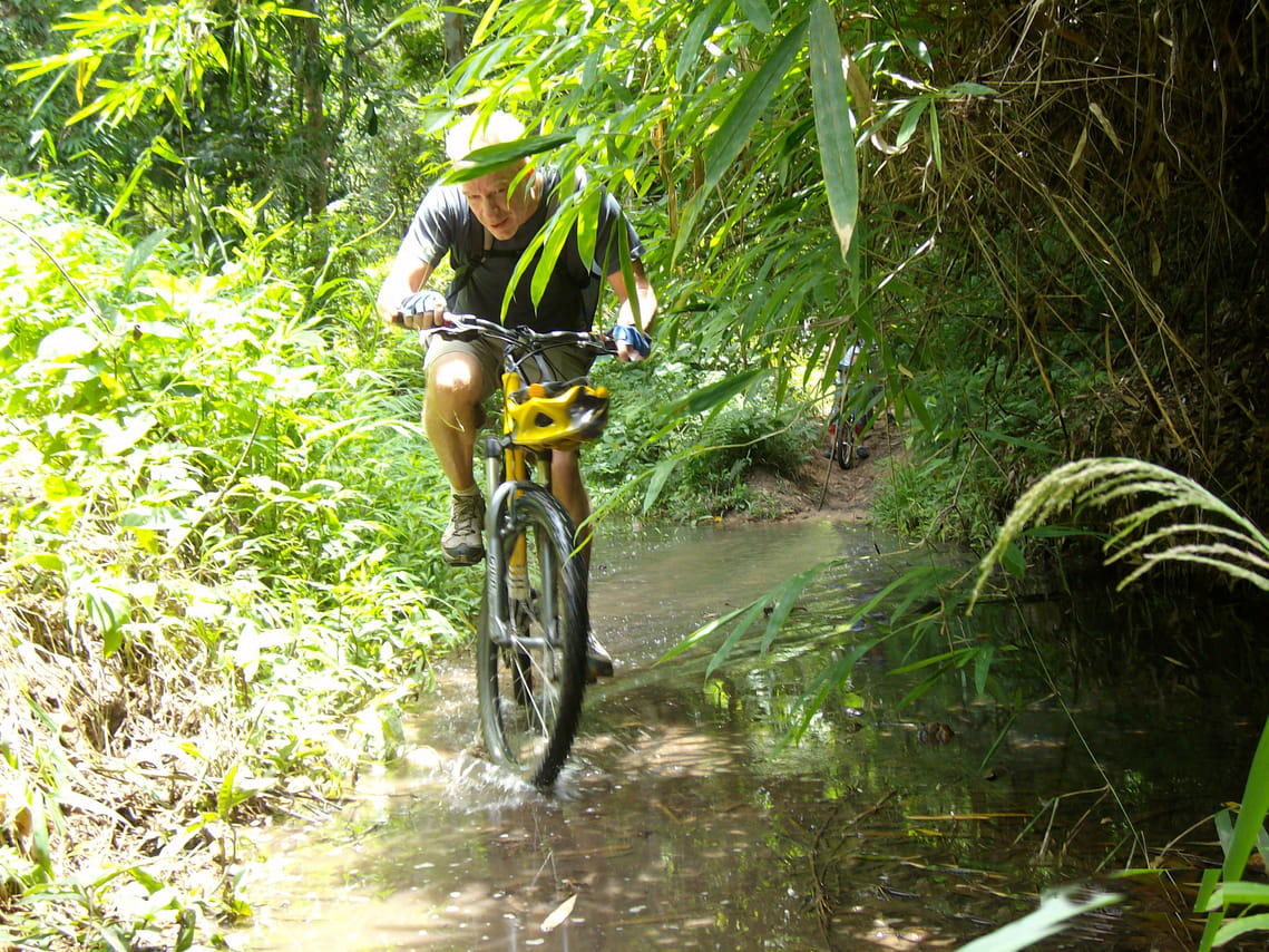 "BIKE 8" 1-Day Rain forest and lake, mountain bike ride, Chiang Mai 7
