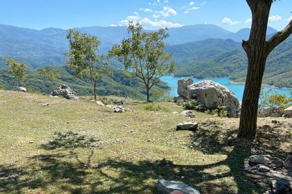 Hike Gamti Mountain with Bovilla lake view & canyon- From Tirana