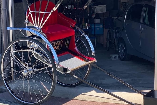 Virtual Rickshaw Ride Experience in Takayama 5