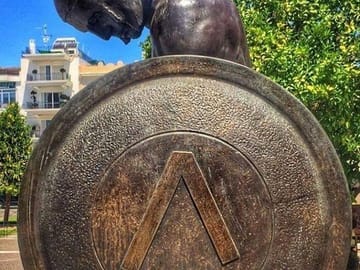 Statue of a Spartan Hoplite