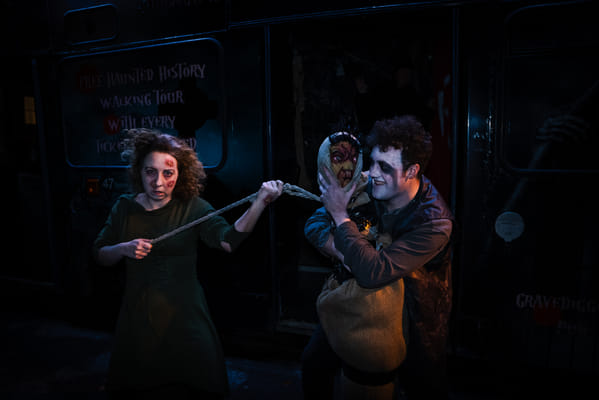 The Gravedigger Ghost Bus