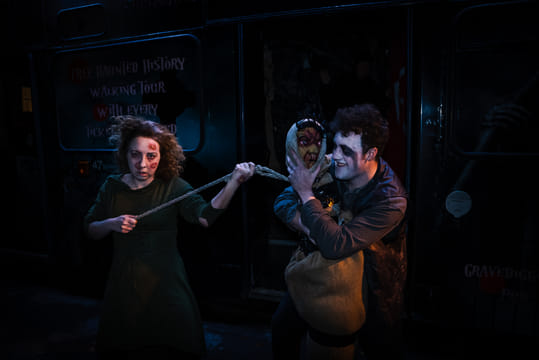The Gravedigger Ghost Bus