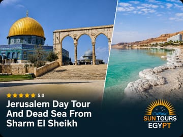 Jerusalem City Tour and Dead Sea Experience from Sharm El Sheikh
