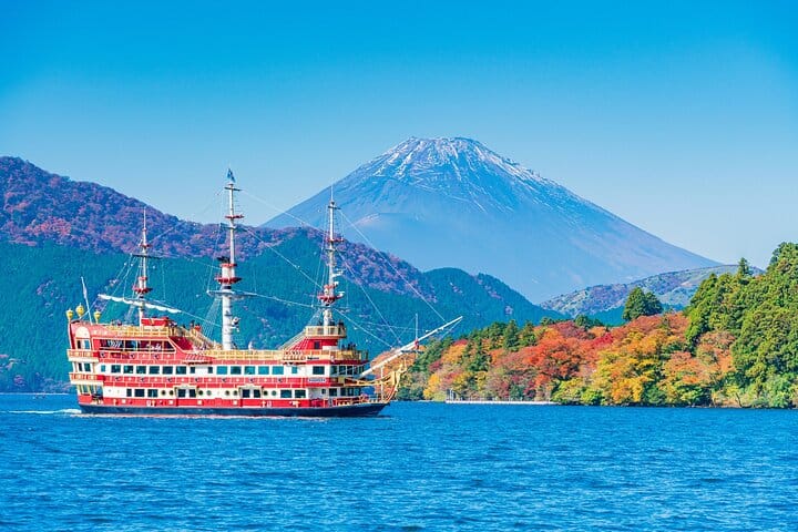 From Yokohama Port Hakone Ropeway & Lake Ashi 10Hour Private Tour