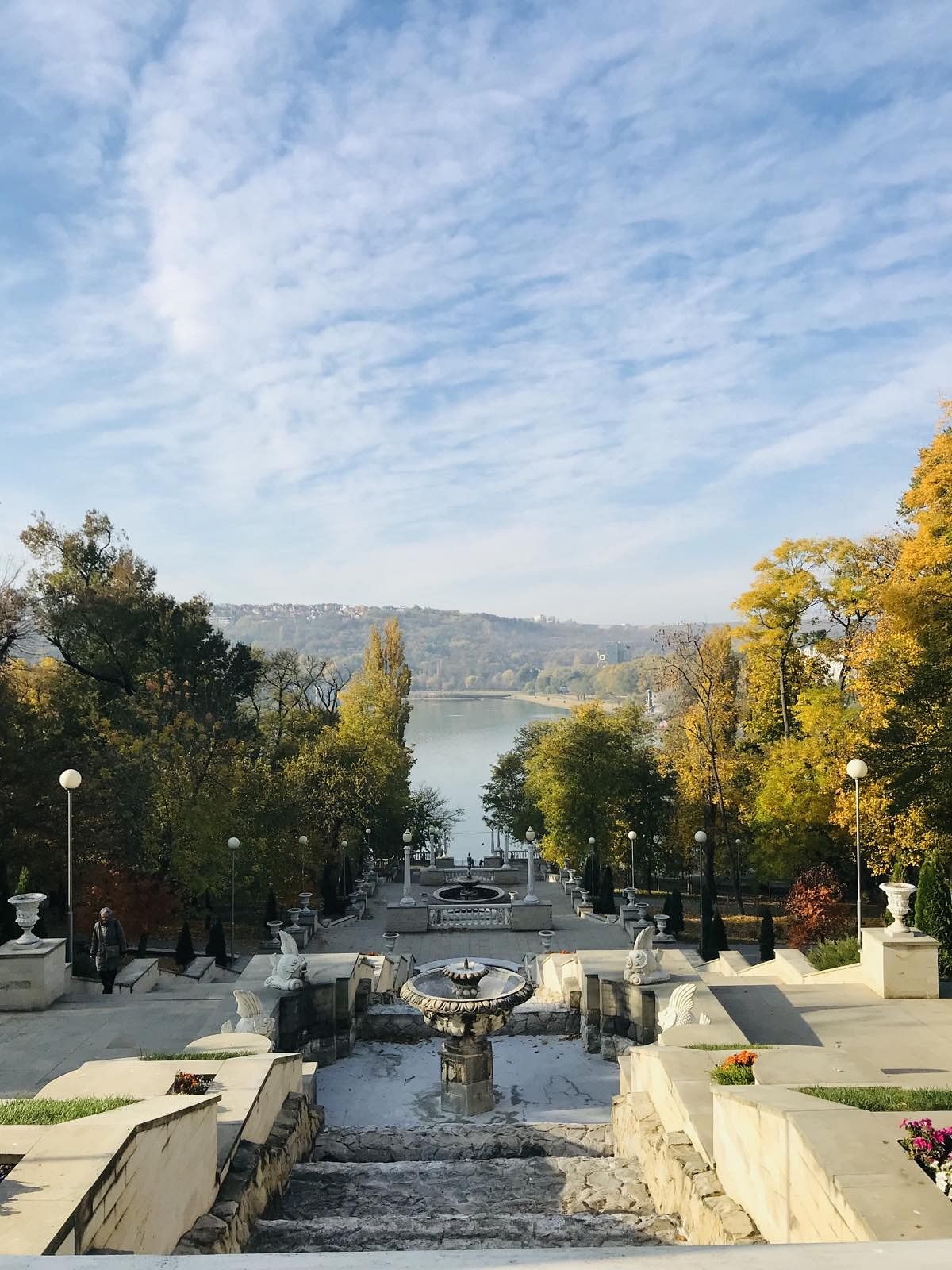 The Valea Morilor Park is one of the most visited parks in Chisinau