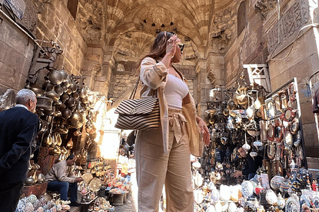 Cairo Day Trip from Hurghada: Explore Pyramids, Museum & Bazaar