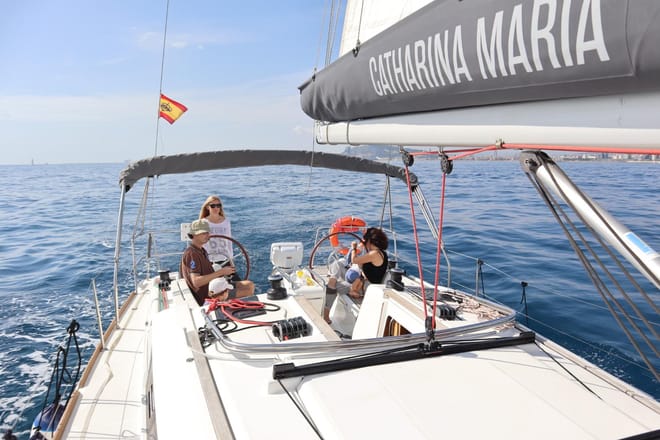 Private Full day 8 hours-Hour Sailing Experience in Barcelona | Boat Trip Barcelona
