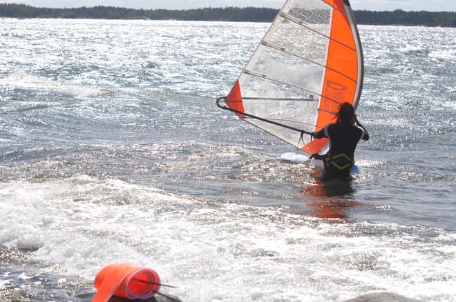 Beginner Day2+ Dynamic Windsurfing Malmö, Ribersborg