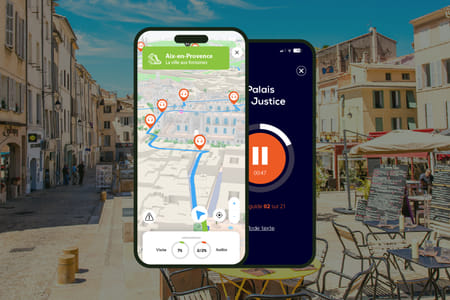 Aix-en-Provence : Visite audioguidée à pied (2h20 – 24 commentaires audios)